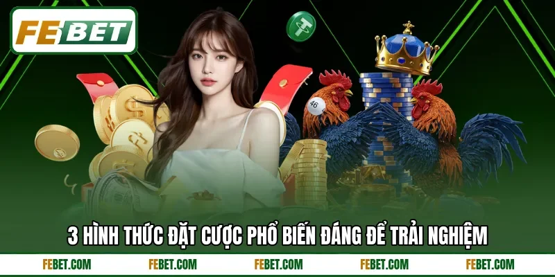 3 hình thức đặt cược phổ biến đáng để trải nghiệm