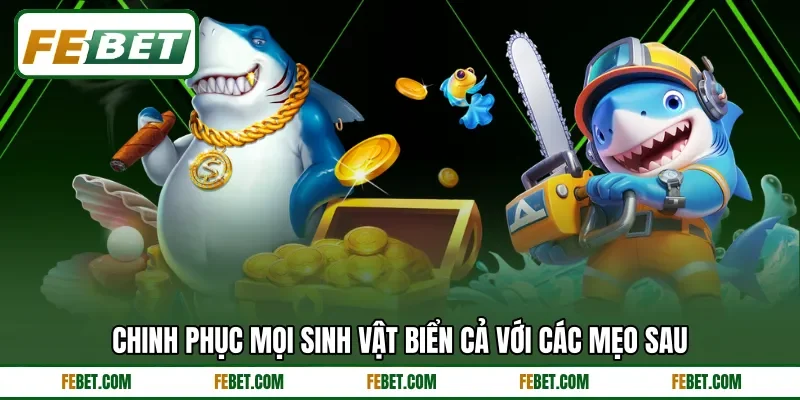 Chinh phục mọi sinh vật biển cả với các mẹo sau Chinh phục mọi sinh vật biển cả với các mẹo sau