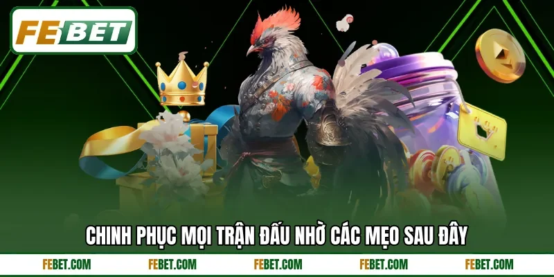 Chinh phục mọi trận đấu nhờ các mẹo sau đây