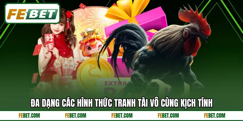 Đa dạng các hình thức tranh tài vô cùng kịch tính