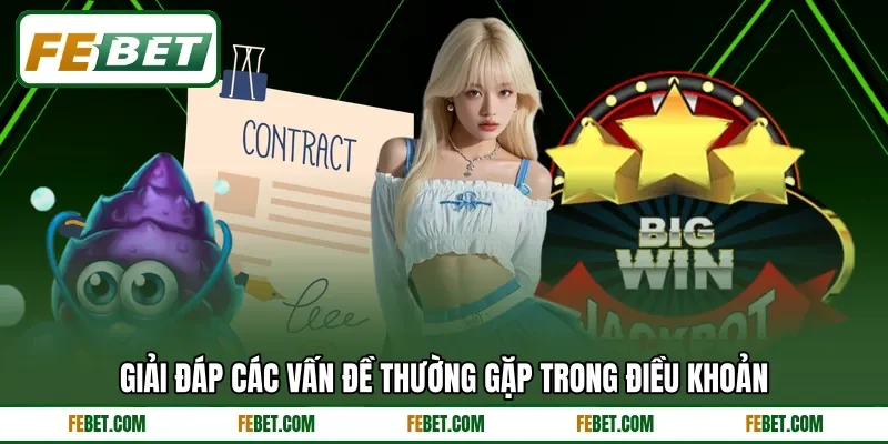 Giải đáp các vấn đề thường gặp trong điều khoản