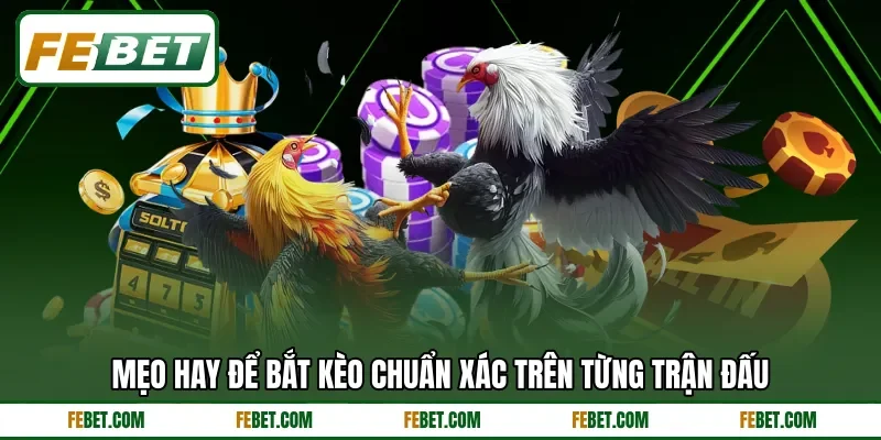 Mẹo hay để bắt kèo chuẩn xác trên từng trận đấu